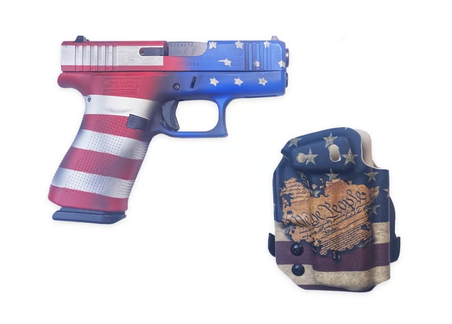 Glock 43X American Flag 9mm PX4350204CC