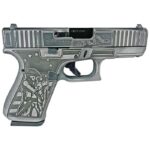 Glock G19 Gen5 Custom Patriot Gray Live or Die Compact 9mm 4.02″ 15rds, Patriot Gray - View 2