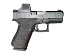 Glock 43X MOS 9mm w/ Holosun SCS Carry Optic – Custom Grip Texture - View 3