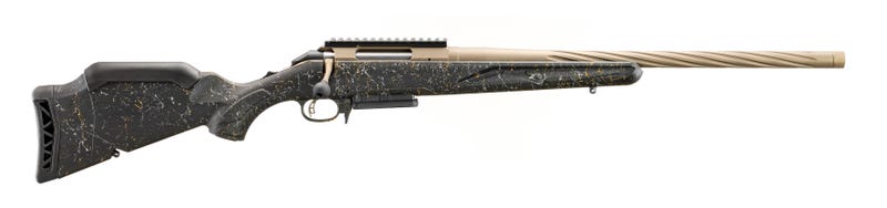 Ruger American Gen 2 Prairie Black Splatter 7mm PRC Bronze 24″ Threaded Barrel 3-Rounds 56901