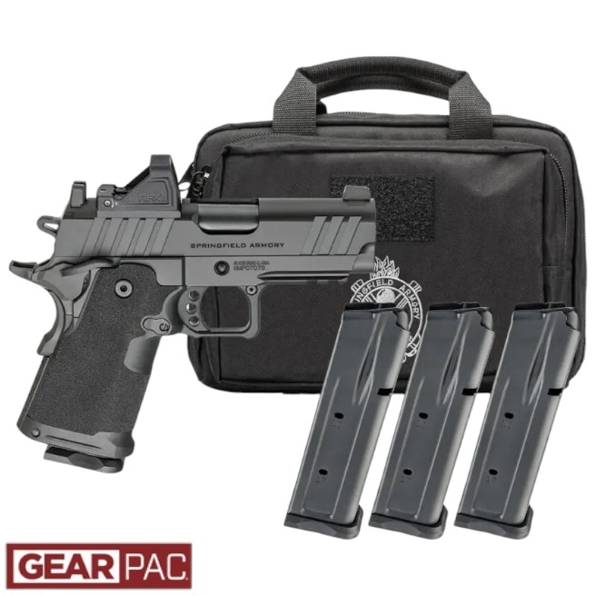 Springfield Prodigy Compact 9mm 3.5″ Barrel Optics Ready 1911 2011 PH9115AOS-PAC