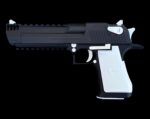 Factory Blem Magnum Research Desert Eagle 44 Mag MK XIX Black & White - View 2