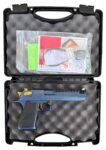 Factory Blem Magnum Research Desert Eagle Mark XIX 50 AE Carbo Blue & Gold DE50CBG-1 - View 7