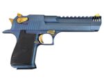 Factory Blem Magnum Research Desert Eagle Mark XIX 50 AE Carbo Blue & Gold DE50CBG-1 - View 2