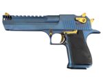 Factory Blem Magnum Research Desert Eagle Mark XIX 50 AE Carbo Blue & Gold DE50CBG-1 - View 3