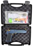 Factory Blem Magnum Research Desert Eagle Mark XIX 50 AE Carbo Blue & Gold DE50CBG-1 - View 6