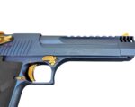 Factory Blem Magnum Research Desert Eagle Mark XIX 50 AE Carbo Blue & Gold DE50CBG-1 - View 9