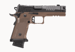 Sig Sauer P211 Combat 9mm SAO Compensator Coyote Tan 23 Rd 211 2011 211F-9-GTO-CBT - View 2