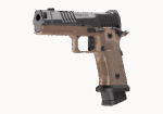 Sig Sauer P211 Combat 9mm SAO Compensator Coyote Tan 23 Rd 211 2011 211F-9-GTO-CBT - View 4