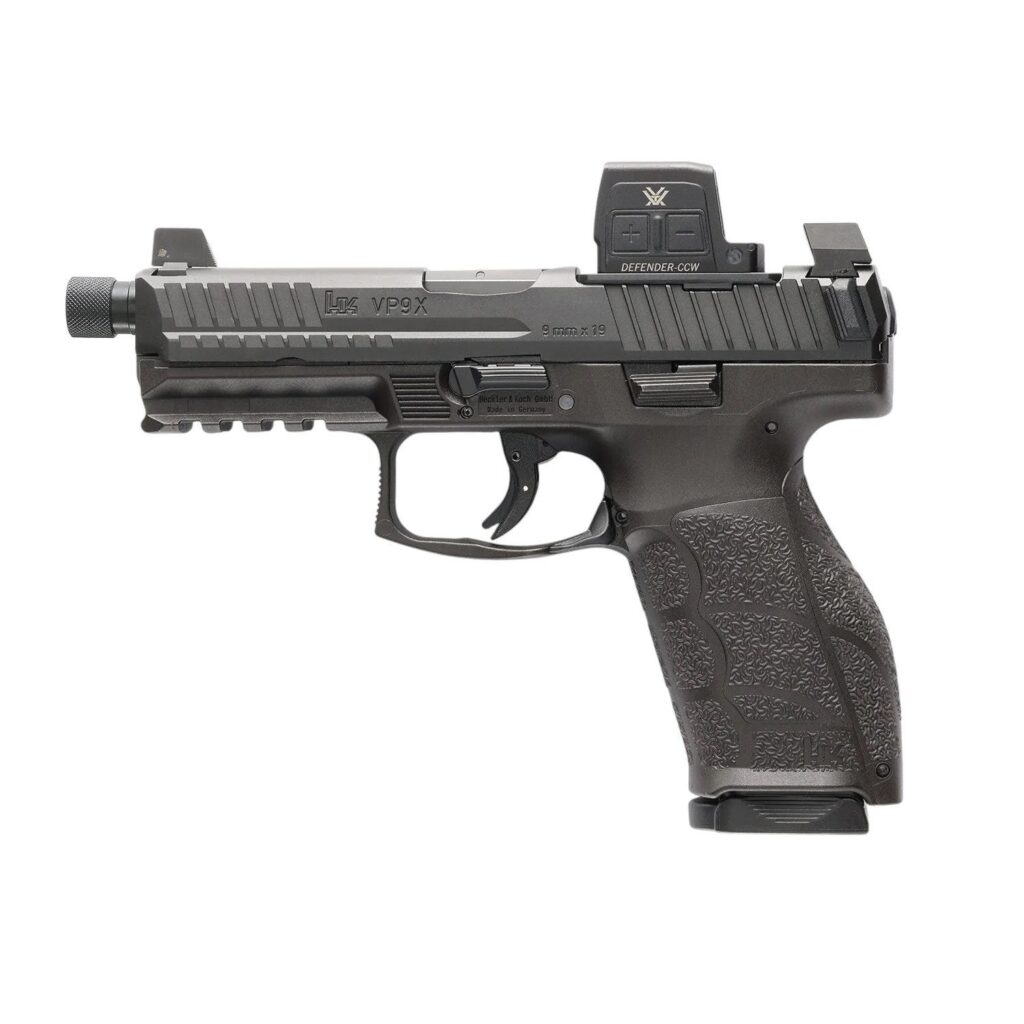 HK Heckler & Koch VP9A1 X Tactical 9mm Threaded Barrel W/ Vortex Defender CCW 20 Round Capacity 81001364