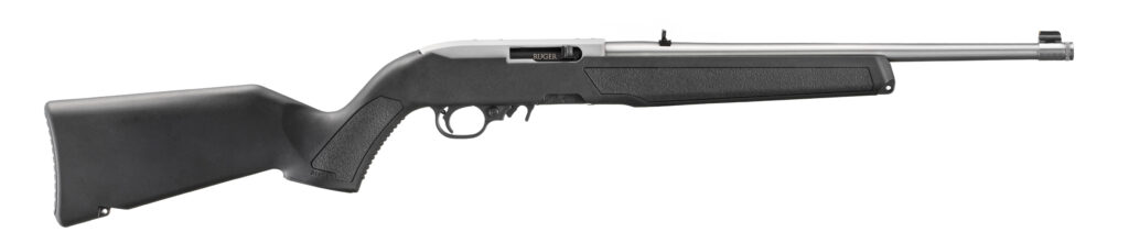 Ruger 10/22 22 LR 16″ Stainless Threaded Barrel BX Trigger MLok 32004