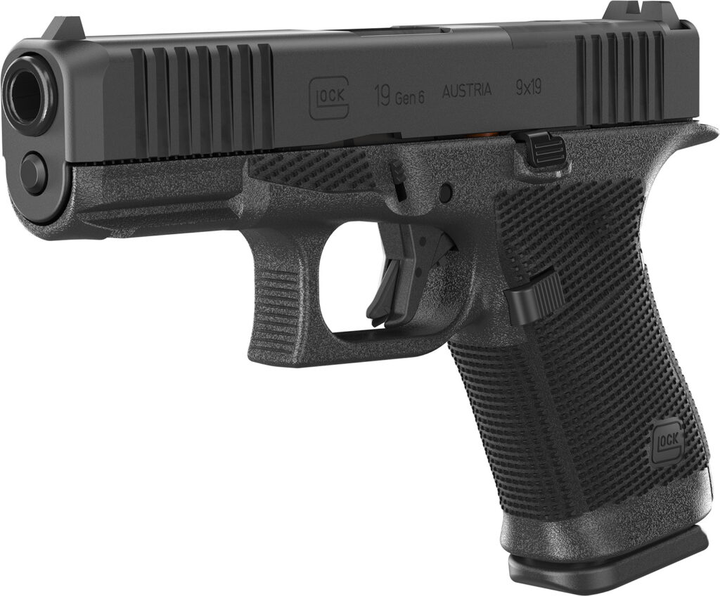 Glock Model 19 Gen 6 9mm ORS Optics Ready 10 Round Capacity P61950201