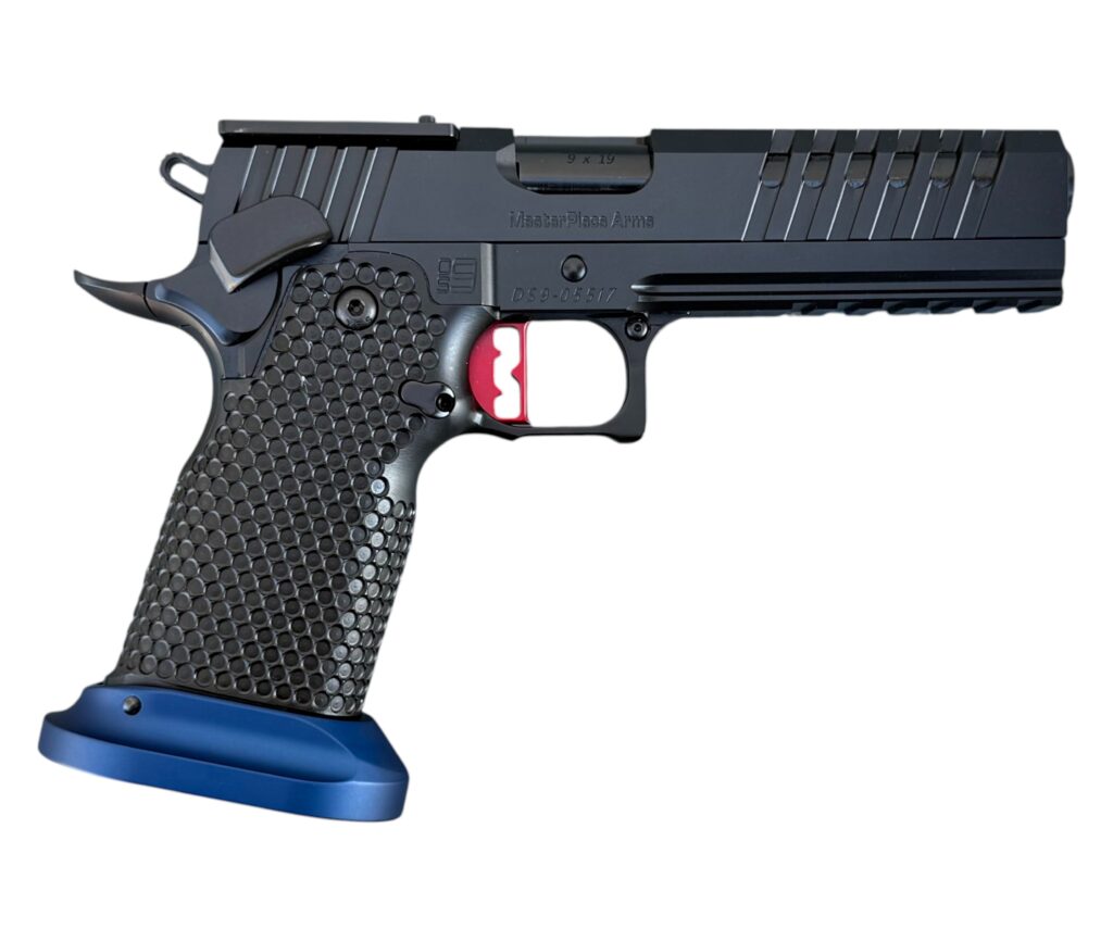 Masterpiece Arms DS9 Hybrid Limited 9mm Black & Blue 2011 Optics Ready DS9LIMITED-LOC