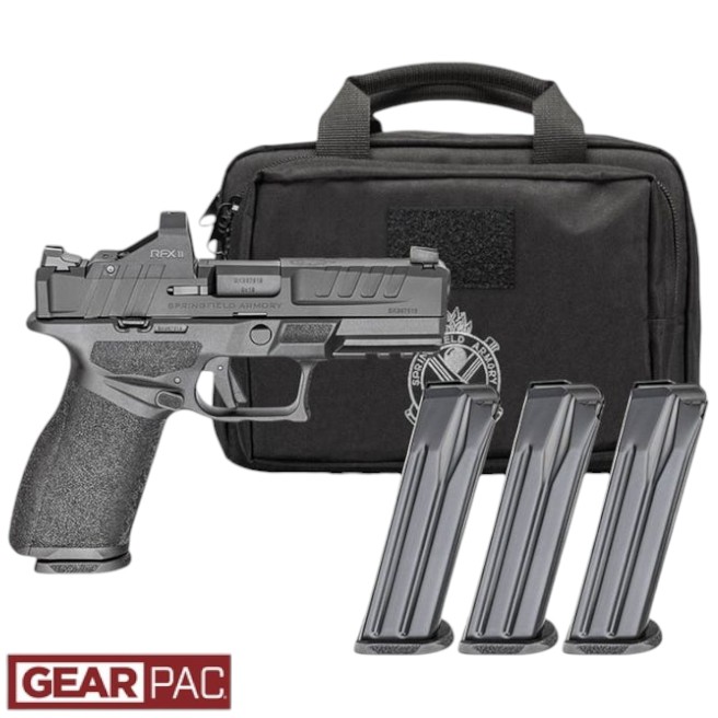 Springfield Armory Echelon 4.0FC 9mm Gear Pac W/ Viridian RFX11 4- Mags EC9409BFC-PAC