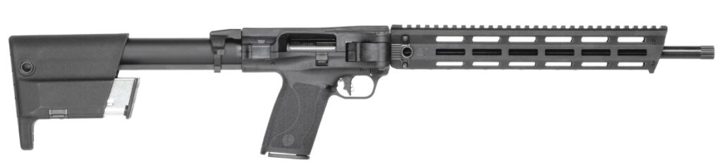 Smith & Wesson M&P FPC 5.7×28 Folding PCC 16″ Threaded Barrel 22 Round Capacity 14169