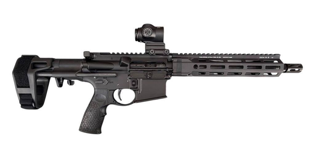 Daniel Defense DDM4 556 Nato 10″ Barrel Maxim PDW Brace W/ Primary Cyclops Gen 2 SB-19