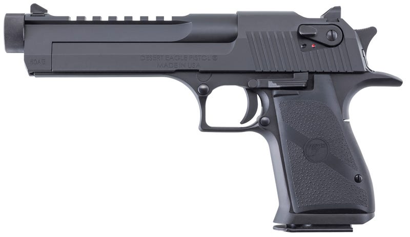 Magnum Research Desert Eagle Mark XIX 50 AE 6″ Threaded Barrel 8 Round Capacity L5 Piston DE50THR