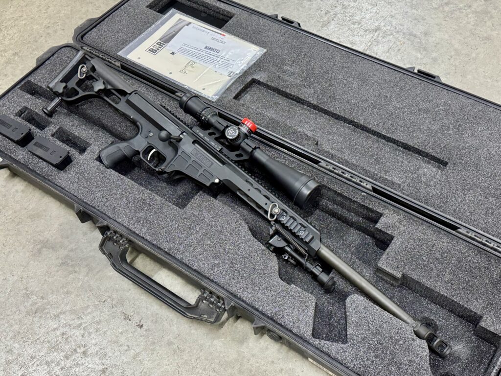 Barrett M98B 338 Lapua Magnum 20″ MRAD Nightforce NXS 5.5-22×56 Read Description