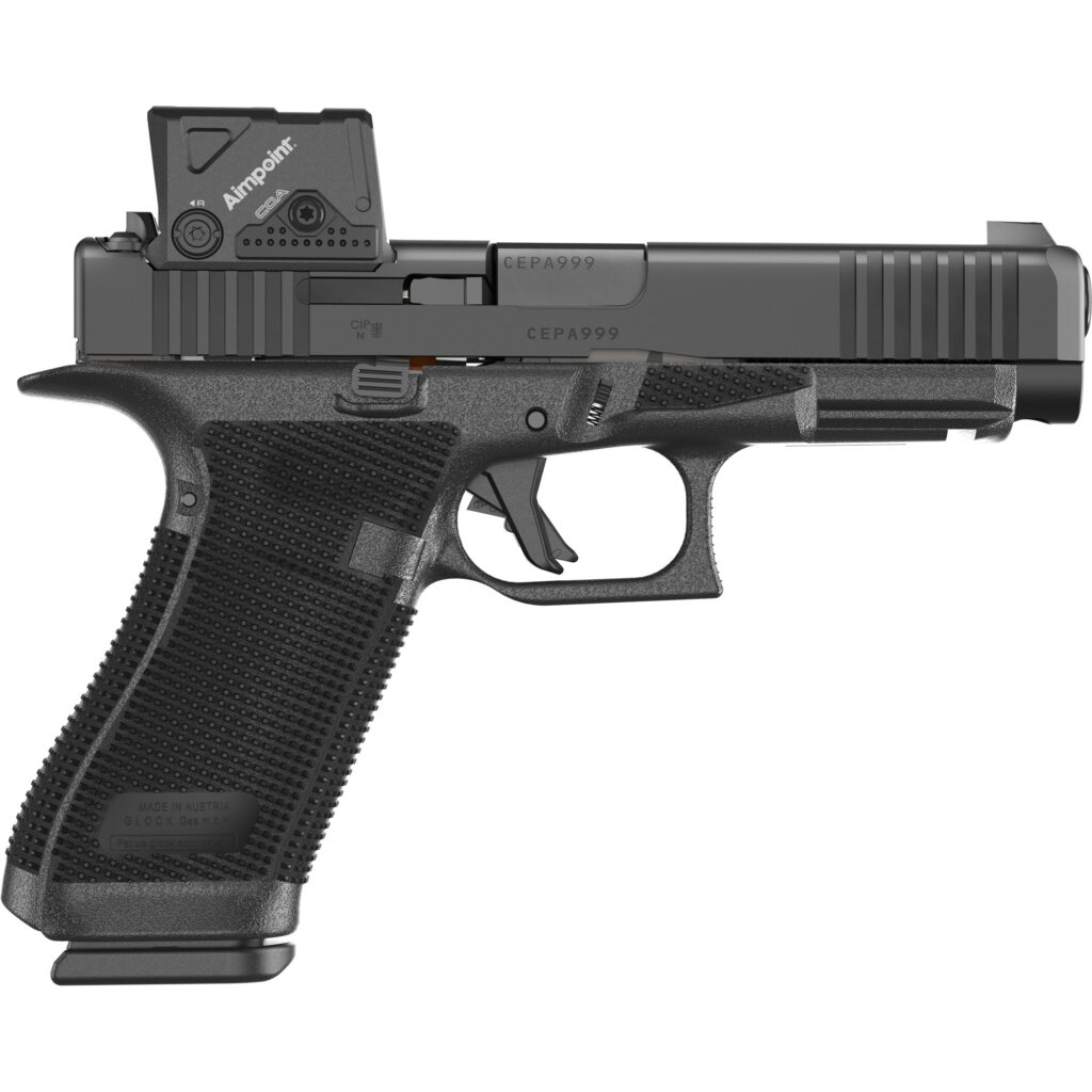 Glock 17 Gen 6 9mm ORS W/ Aimpoint COA 17 Round Capacity P61750B03DC8A3