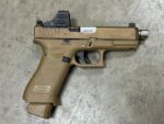 Glock 19X MOS 9mm 19rd FDE Threaded Barrel Holosun HE-508T-GR X2 19 Original Box - View 19