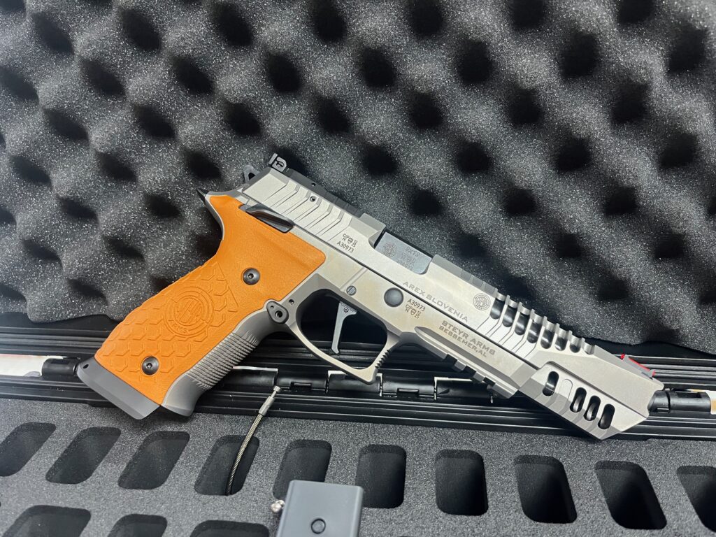 Steyr AtC 6″ Rock – Stainless Steel Long-Slide Competition 9mm Pistol