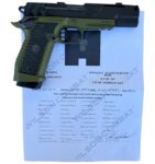 Wilson Combat Project 1 Division 77 9mm Comp Black & Green 18 Round Capacity - View 5