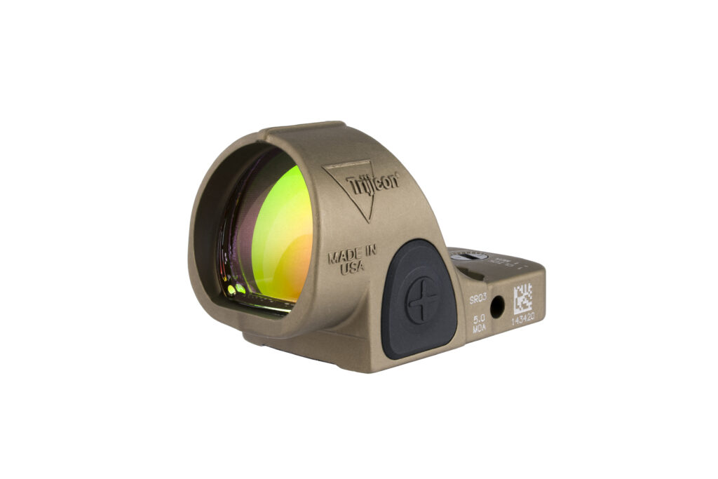 Trijicon SRO 5 MOA Adjustable Red Dot Sight Coyote Brown 2500022 Free Shipping
