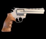 Nighthawk Custom Korth Classic Mongoose 357 Mag Silver DLC 5.25″ Barrel 0513 - View 1