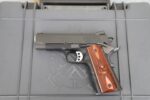 Springfield 1911 Range Officer Champion 9mm Pistol – 4″ Barrel, Cocobolo Grips, Parkerized Finish - View 4