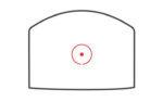 Sig Sauer Romeo X Enclosed Reflex Sight Circle Dot Pro Footprint SORX1300 - View 3