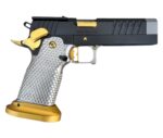 Masterpiece Arms DS9 Hybrid Limited LOC V2 9mm Matte Silver, Black & Gold 2011 Optics Ready DS9LIMITED-LOCV2 - View 2