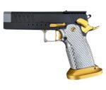 Masterpiece Arms DS9 Hybrid Limited LOC V2 9mm Matte Silver, Black & Gold 2011 Optics Ready DS9LIMITED-LOCV2 - View 8