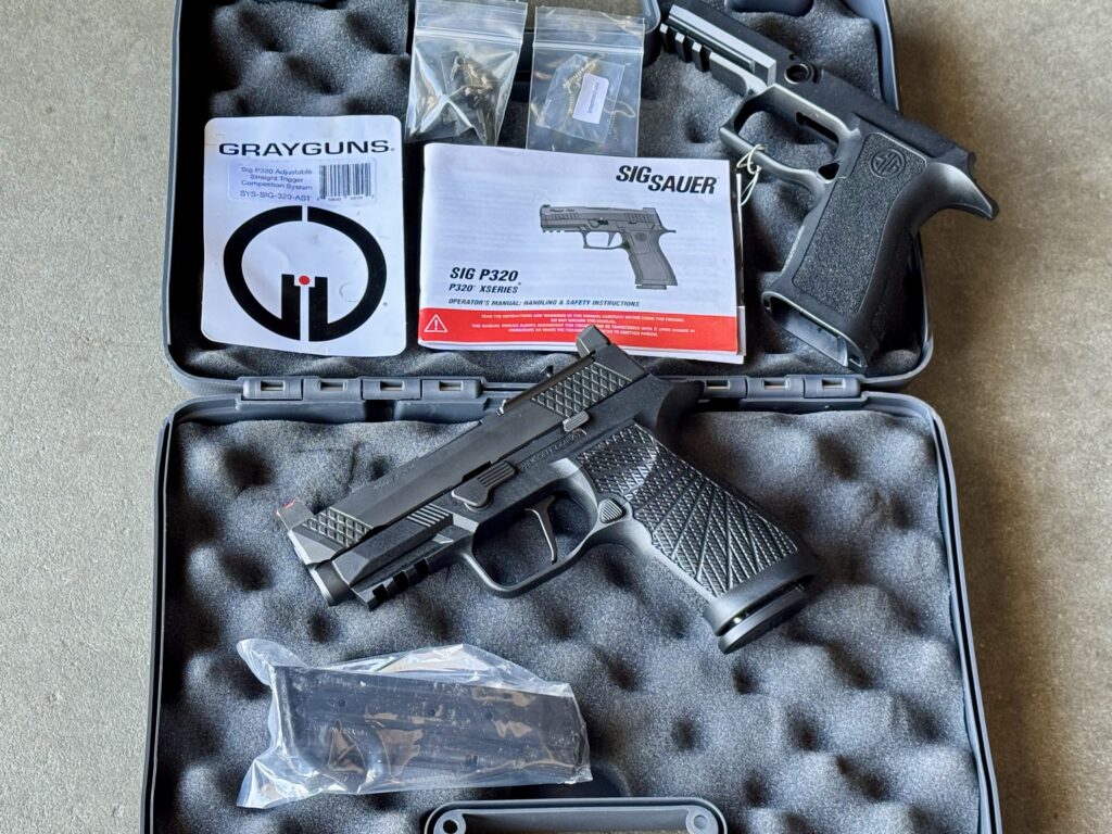 Wilson Combat Sig Sauer P320 9mm 3.9″ Grayguns Display Model Original Case