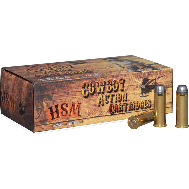 HSM Cowboy Action 45-70 Gov’t Ammo 405 grain RNFP Box of 20 Rounds 45-70-2-N