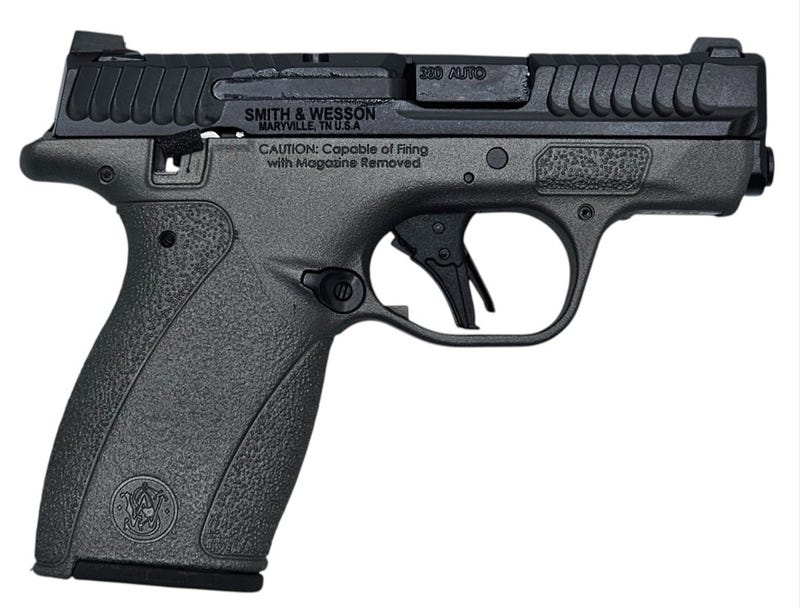 Smith & Wesson M&P Bodyguard 2.0 380 ACP Grey & Black 12 Round Capacity Thumb Safety 14614