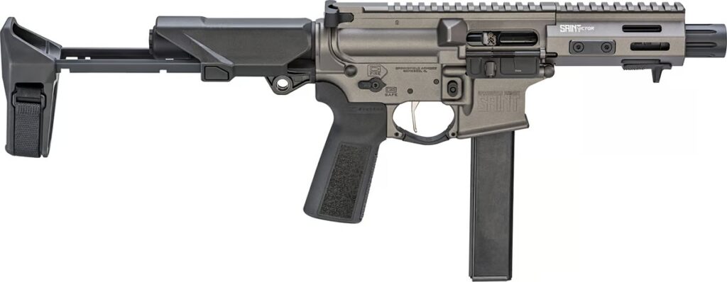 Springfield Armory Saint Victor PDW Tungsten 9mm 5.5″ Barrel 32-Rounds