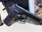 Beretta M9A3 9mm Pistol – OD Green Frame, Threaded Barrel, Tactical Rail Package - View 4