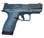 Smith & Wesson Shield X Blue Titanium 15 Rd Thumb Safety 14853 - View 1