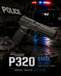 (1) One Police Trade Sig Sauer P320 9mm 17 Round Capacity - View 3