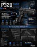 (1) One Police Trade Sig Sauer P320 9mm 17 Round Capacity - View 7