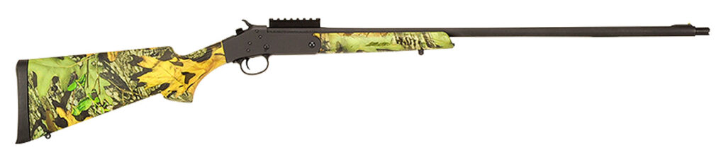 Stevens 19253 301 Turkey 410 Gauge Break Open 3″ 1rd 26″ Matte Black Steel Barrel, Matte Black Carbon Steel Receiver w/Rail Mount, Sporter Mossy Oak Obsession Synthetic Stock, Ambidextrous