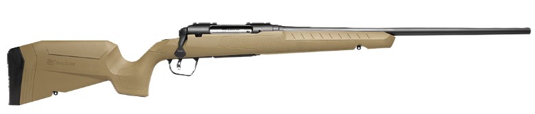 AXIS 2 .243 Win 22″ Blk/FDE Syn 4-rd