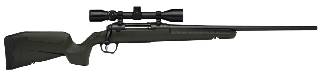 SAVAGE ARMS AXIS 2 6.5CR BL/GRN 22″ PKG