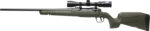 Savage Arms 32186 Axis 2 XP Combo Full Size 7mm-08 Rem 4+1 22" Black Sporter Barrel, Black Carbon Steel Receiver Drilled & Tapped, OD Green Fixed Synthetic Stock, Weaver 3-9x40mm Scope, Left Hand