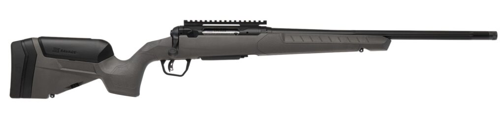 Savage Arms 32400 110 Trailblazer 5.56 NATO 4+1 20″ Fluted Barrel, Flat Dark Gray Adj LOP Synthetic Stock, Right Hand