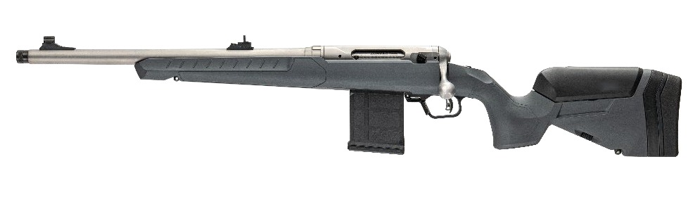 Savage Arms 32515 110 Ridge Hunter 450 Bushmaster 5+1 18″ Heavy Barrel, Flat Dark Gray Adj LOP Synthetic Stock, Left Hand