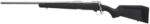 Savage Arms 57085 110 Storm Full Size 223 Rem 4+1 22" Matte Button-Rifled Barrel, Matte Drilled & Tapped Stainless Steel Receiver, AccuStock Matte Gray Synthetic Stock, Left Hand