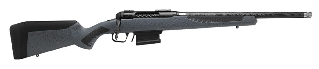 Savage Arms 57933 110 Carbon Predator 22-250 Rem 22″ Proof Research Carbon Fiber Barrel, Granite Stock with Black Rubber Cheek Piece & Grips