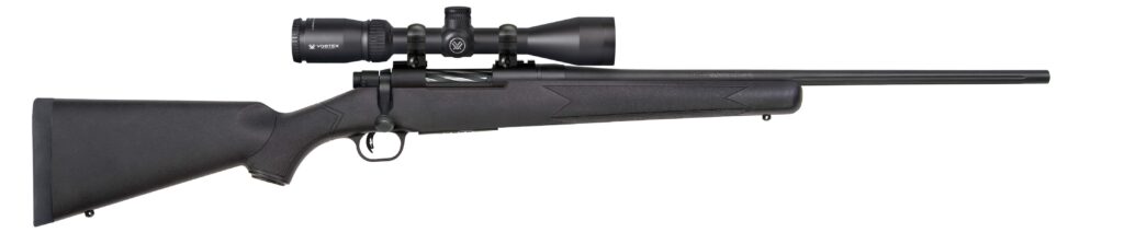 MOSSBERG PATRIOT 308WIN BL/SYN 22″ PKG