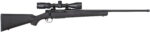 Mossberg 28244 Patriot w/Optic 6.5 PRC 4+1 24" Matte Blued Fluted Threaded Barrel, Matte Blued Drilled & Tapped Receiver, Fixed Black Synthetic Stock, Vortex Crossfire II 3-9x40mm